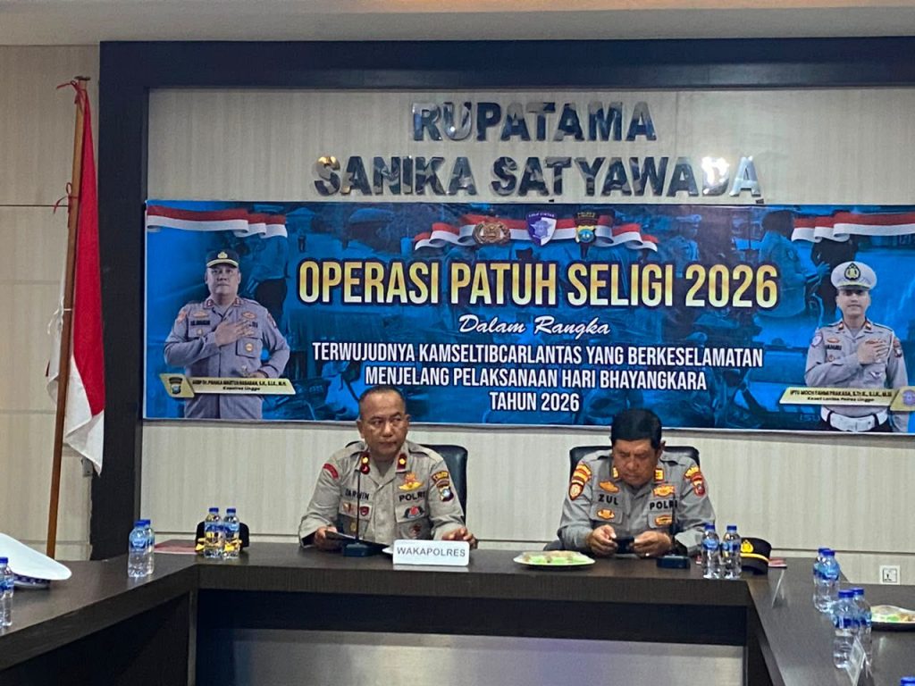 Jelang Operasi Patuh Seligi 2026, Polres Lingga Matangkan Kesiapan Melalui Latpraops