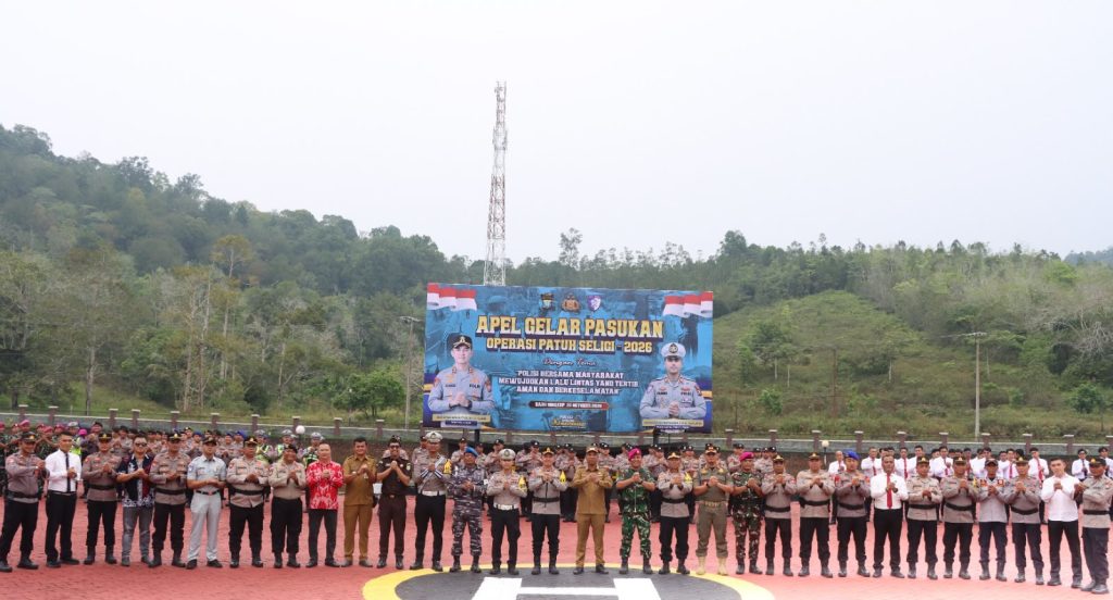 Polres Lingga Gelar Apel Pasukan Operasi Patuh Seligi 2026, Wujudkan Lalu Lintas yang Tertib, Aman, dan Berkeselamatan
